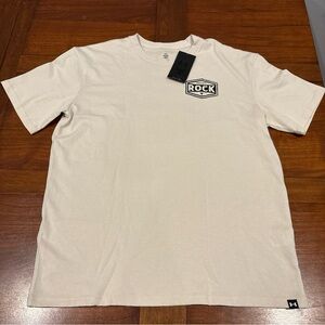 Under Armour Project Rock NWT 1386911 273 Iron Paradise Wrecking Crew- Ivory - S
